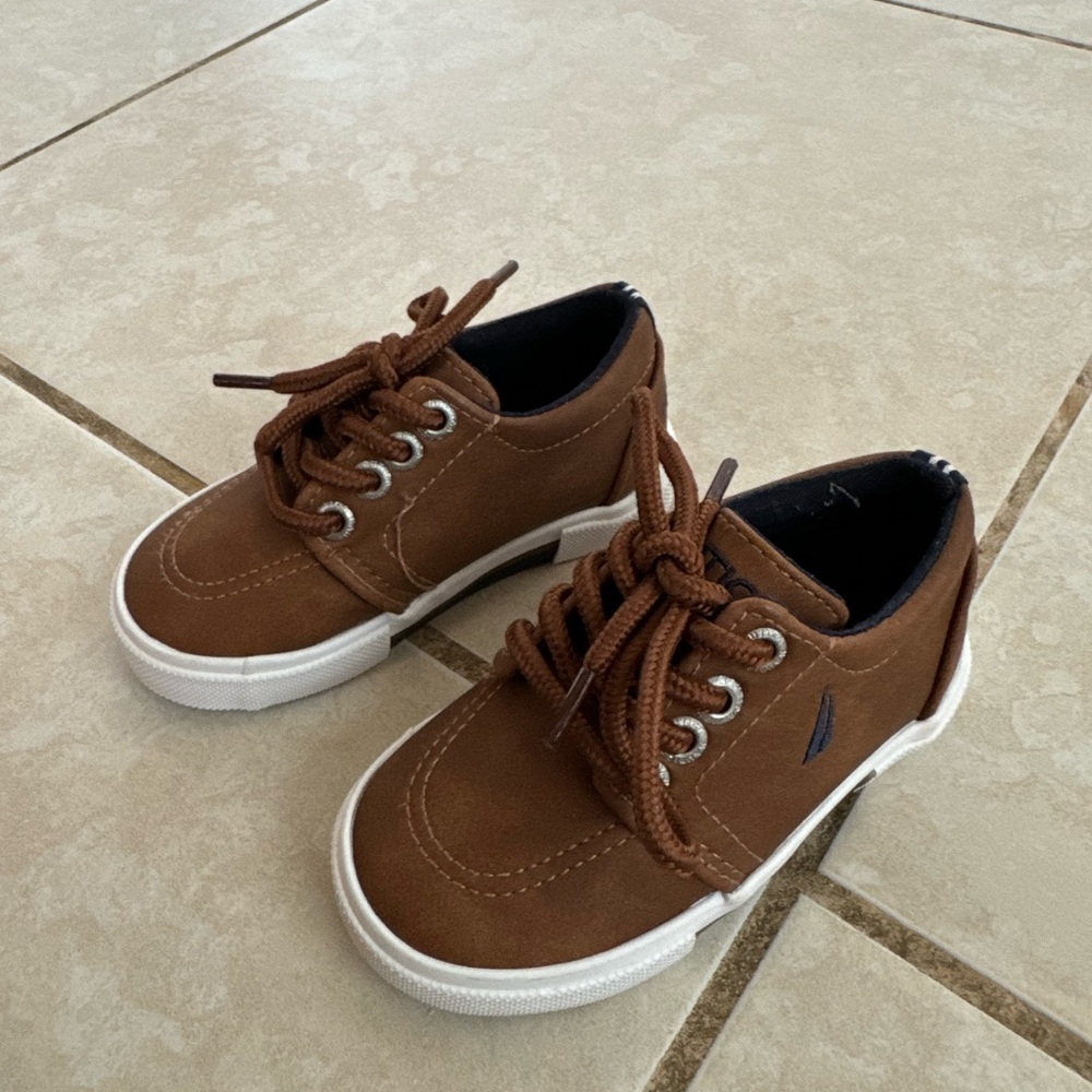 NAUTICA Brown Kids Shoes